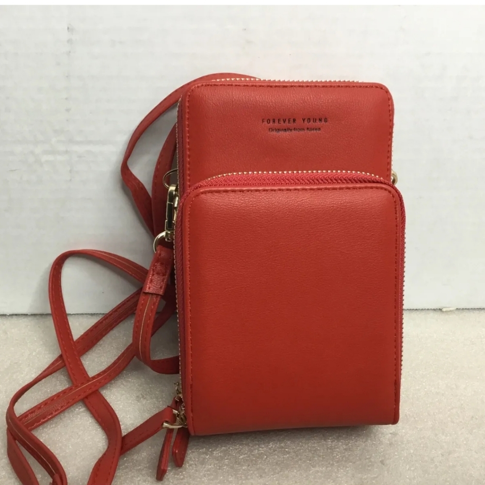 Forever Young women’s Crossbody cellphone wallet